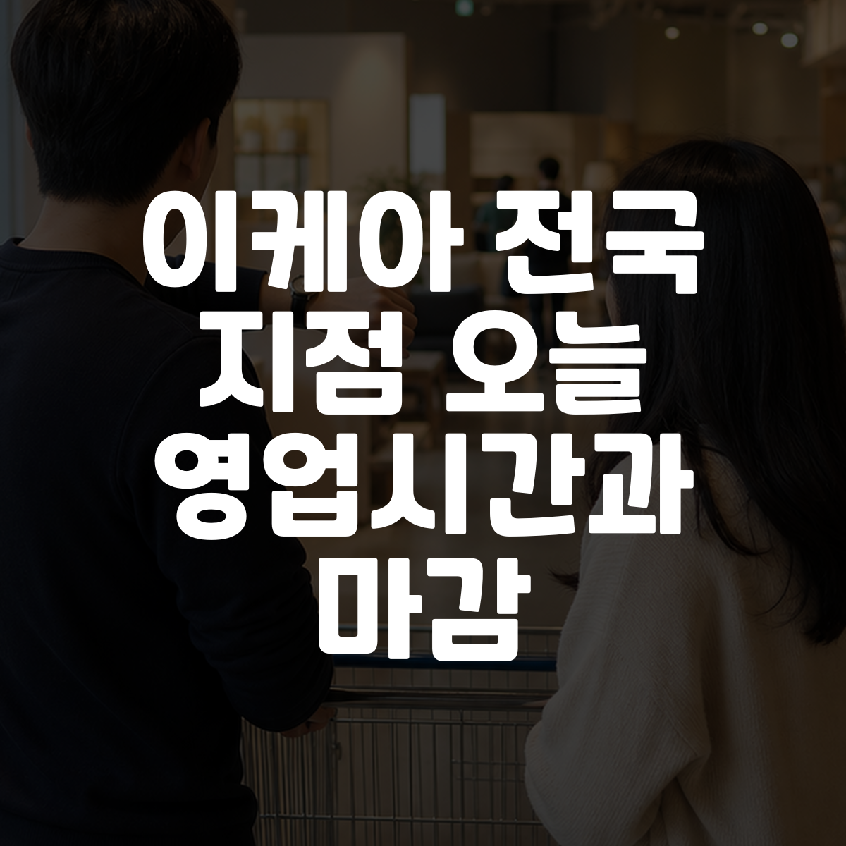 이케아 전국 지점 오늘 영업시간과 마감 대표 이미지