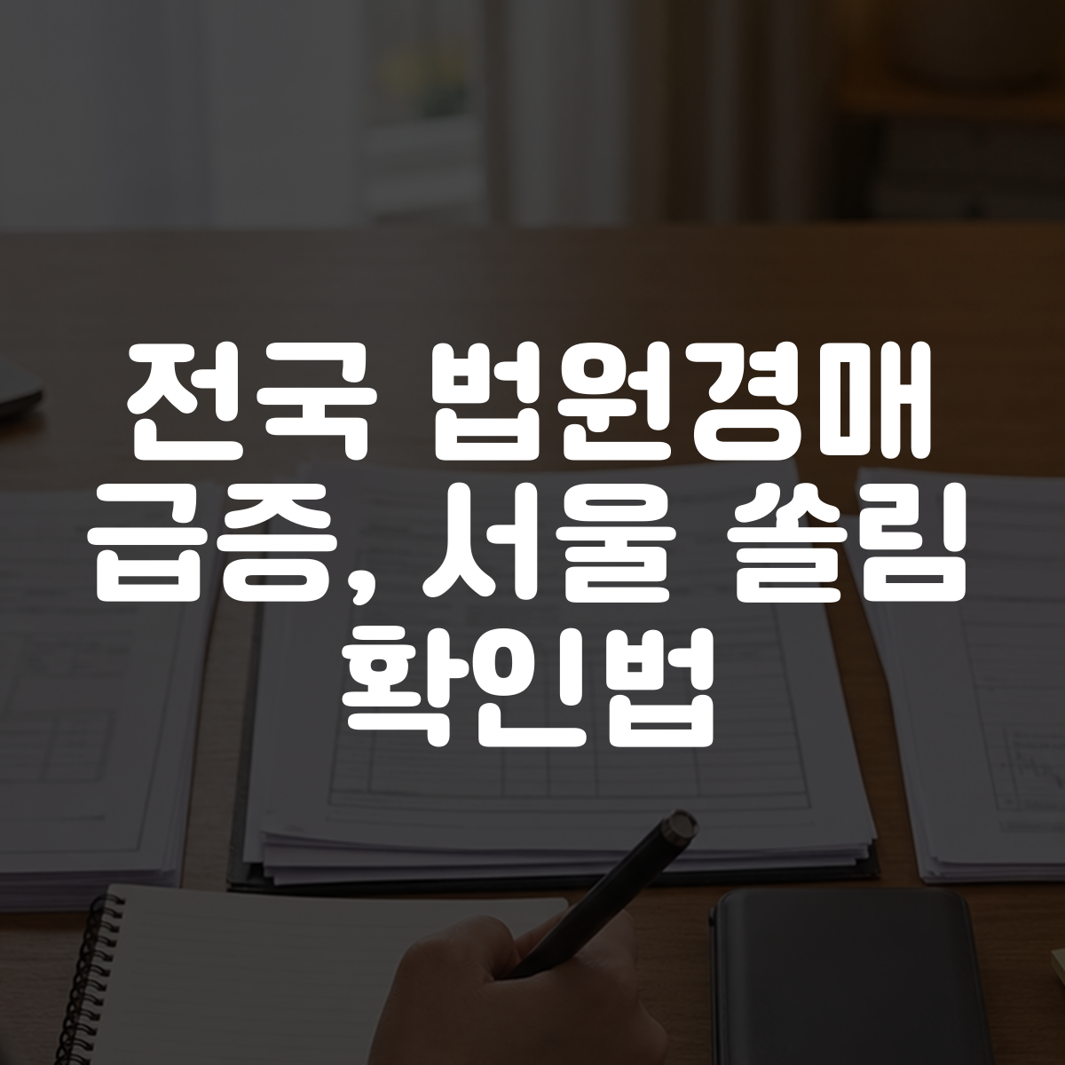 전국 법원경매 급증, 서울 쏠림 확인법 1 전국 법원경매 급증, 서울 쏠림 확인법 대표 이미지