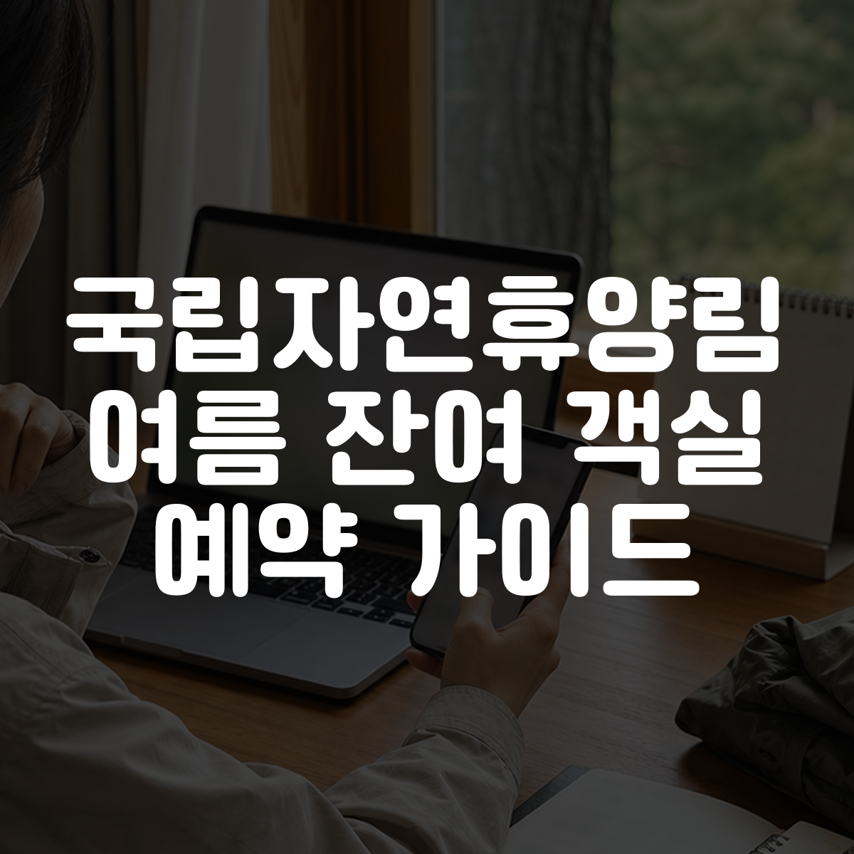 국립자연휴양림 여름 잔여 객실 예약 가이드 대표 이미지