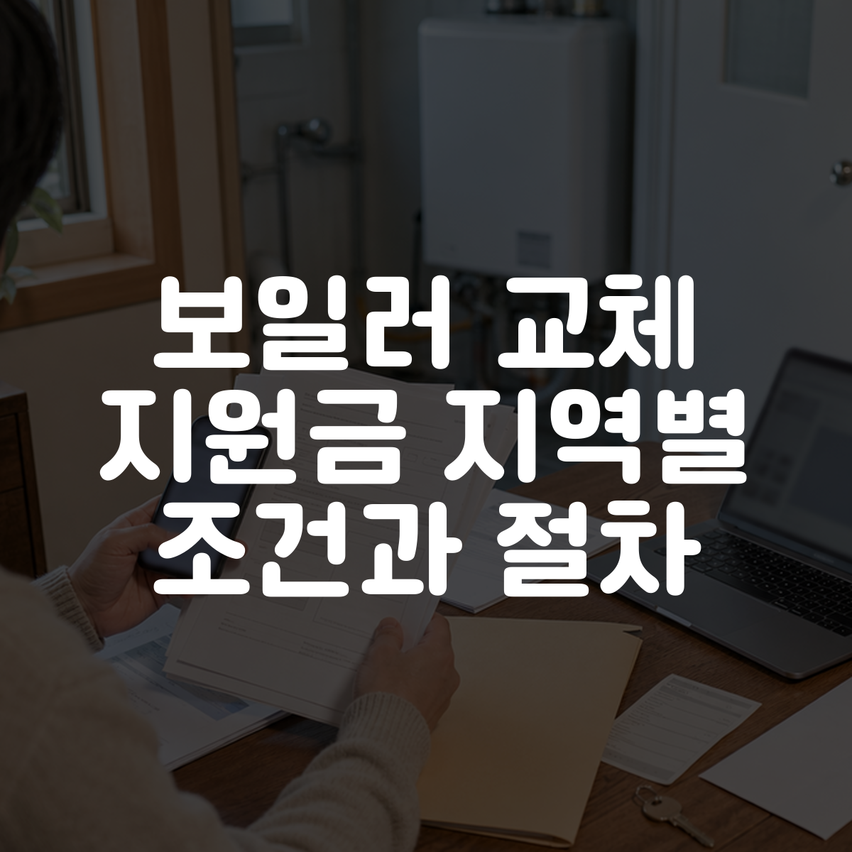 보일러 교체 지원금 지역별 조건과 절차 대표 이미지